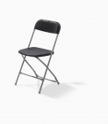 Foldingchair Budget Grey/black Foldingchair Budget Grey/black